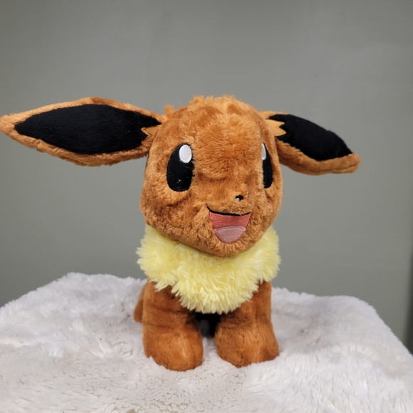 Pokemon Eevee Build-A-Bear Workshop Exclusive - Picture 1 of 7
